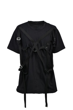 HARNESS BELT T-SHIRTS / BLK