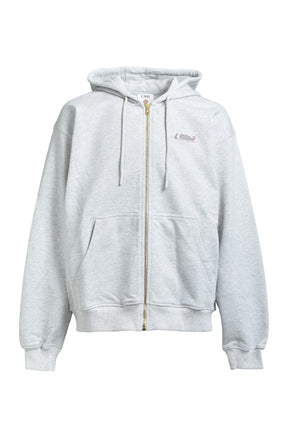 CLASSIC FULL ZIP HOODIE / GRY