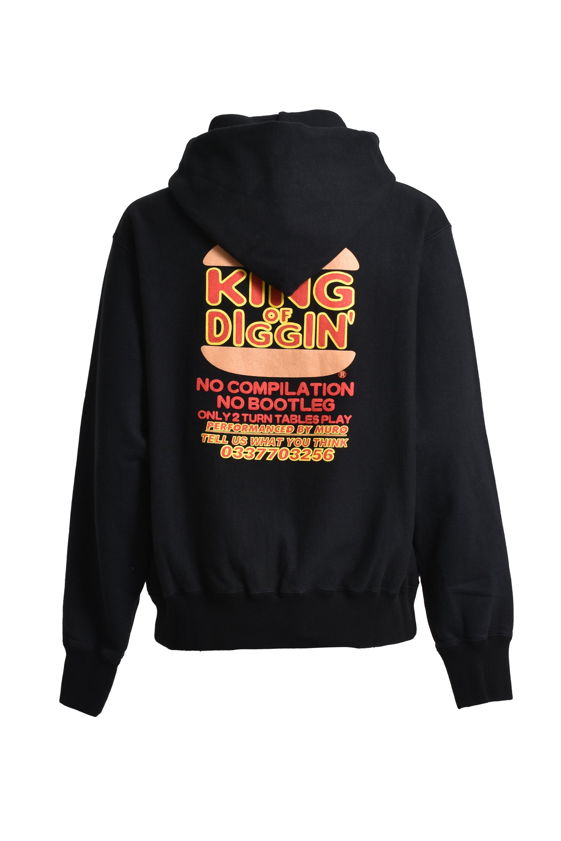 RECOGNIZE レコグナイズ FW23 KOD HOODIE / BLK -NUBIAN