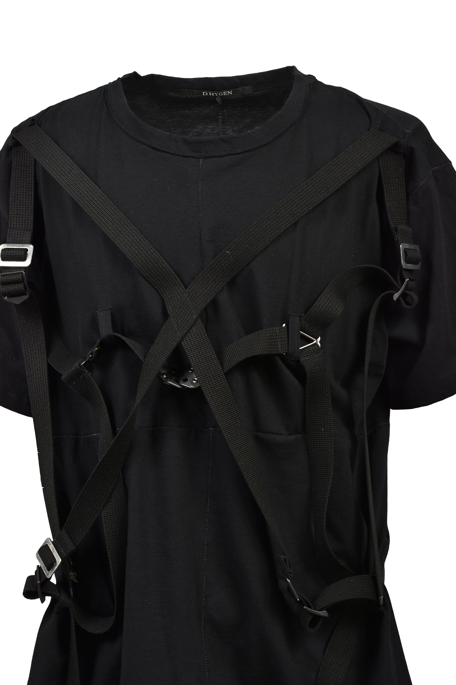 HARNESS BELT T-SHIRTS / BLK