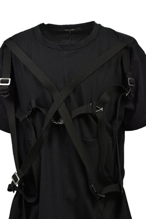 HARNESS BELT T-SHIRTS / BLK