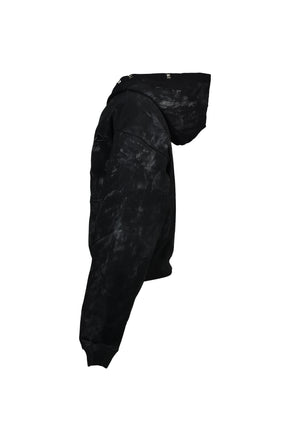 COATING LOGO HOODIE / BLACK