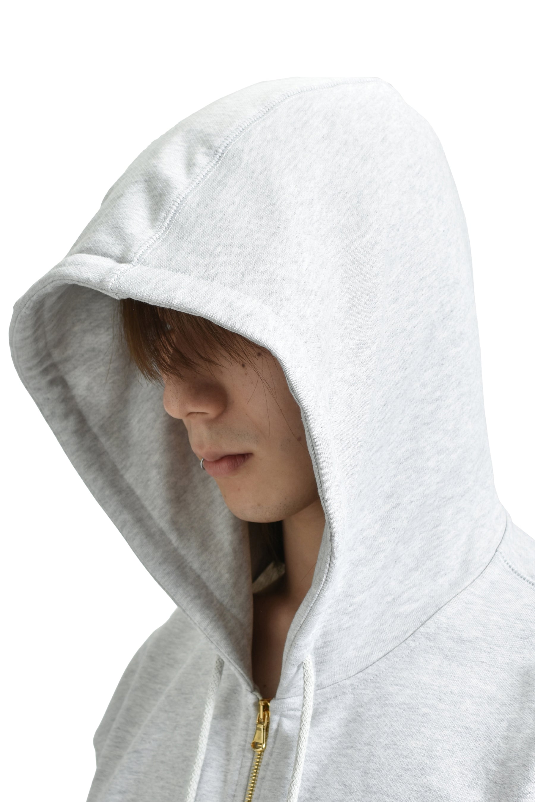 CLASSIC FULL ZIP HOODIE / GRY
