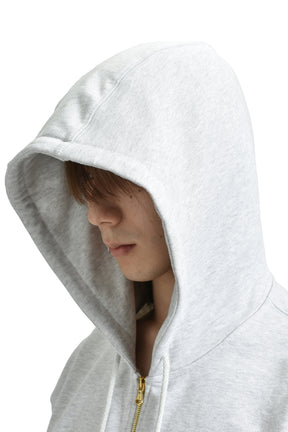 CLASSIC FULL ZIP HOODIE / GRY