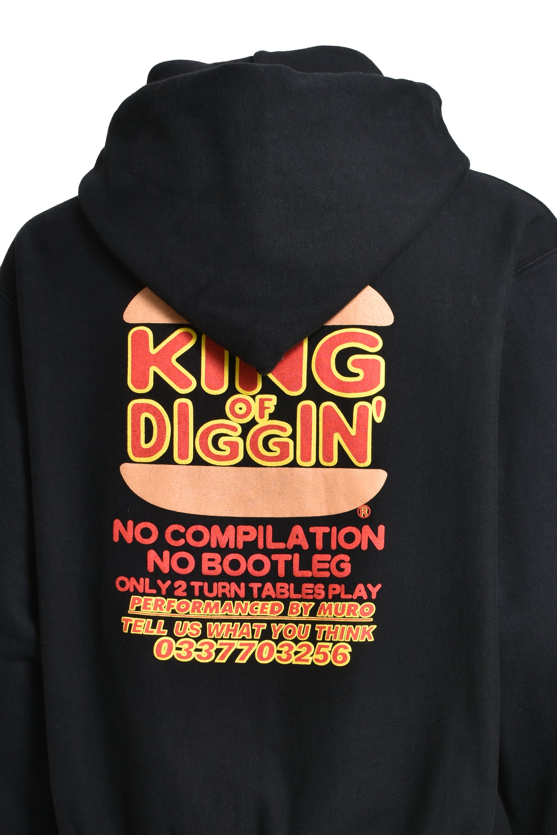 RECOGNIZE レコグナイズ FW23 KOD HOODIE / BLK -NUBIAN