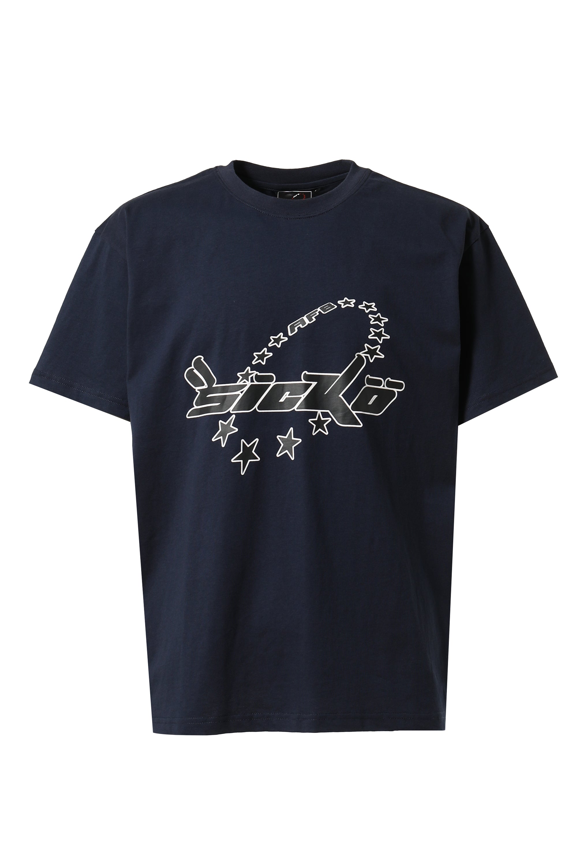 SICKÖ x AFB シッコ × エーエフビー FW23 LOGO TEE / NVY