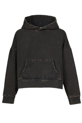 HEAVY HOOD / WASHED BLK