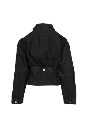 LA VESTE DE-NIMES / BLK