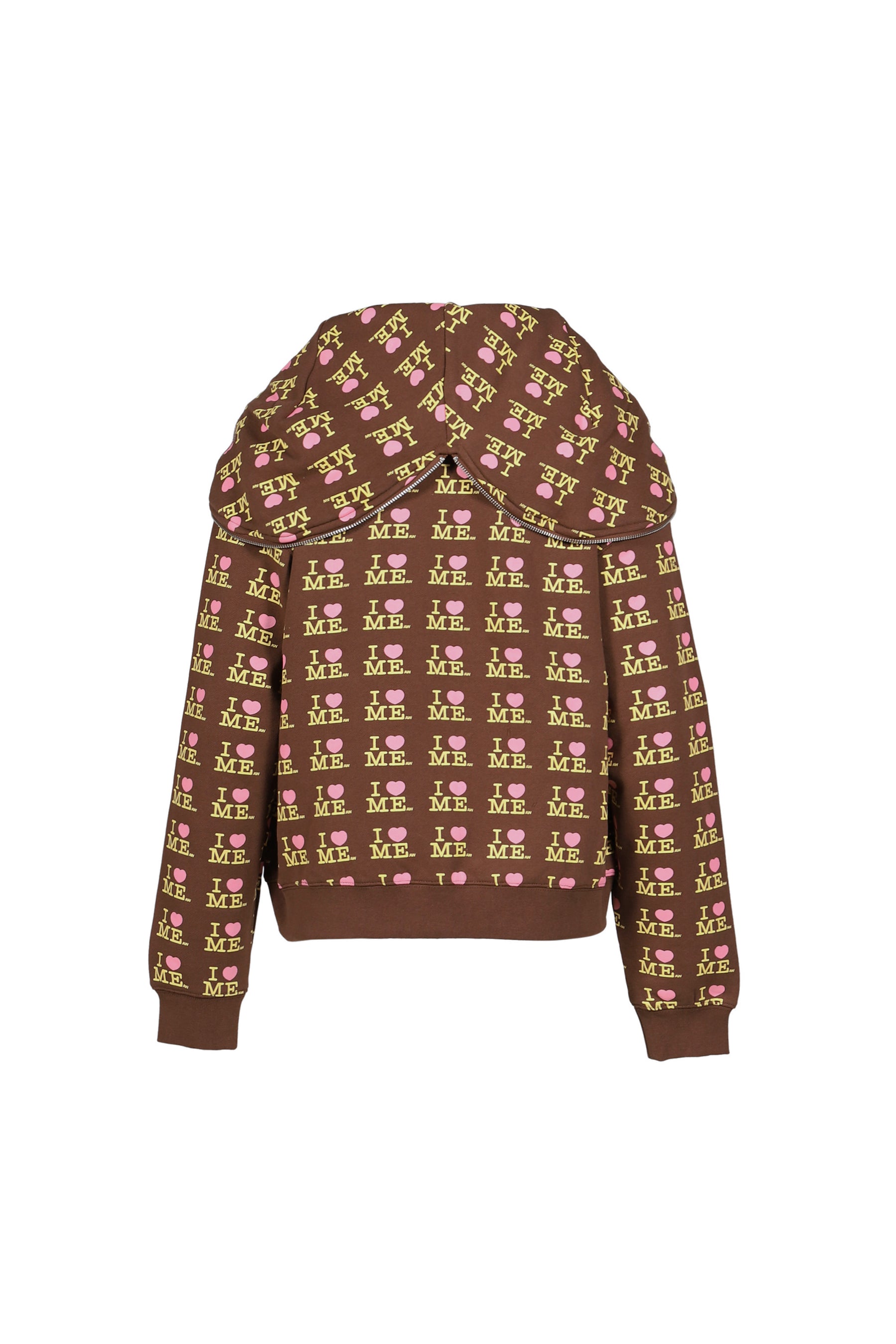 I HEART ME BUTTERFLY HOODIE / CHOCO