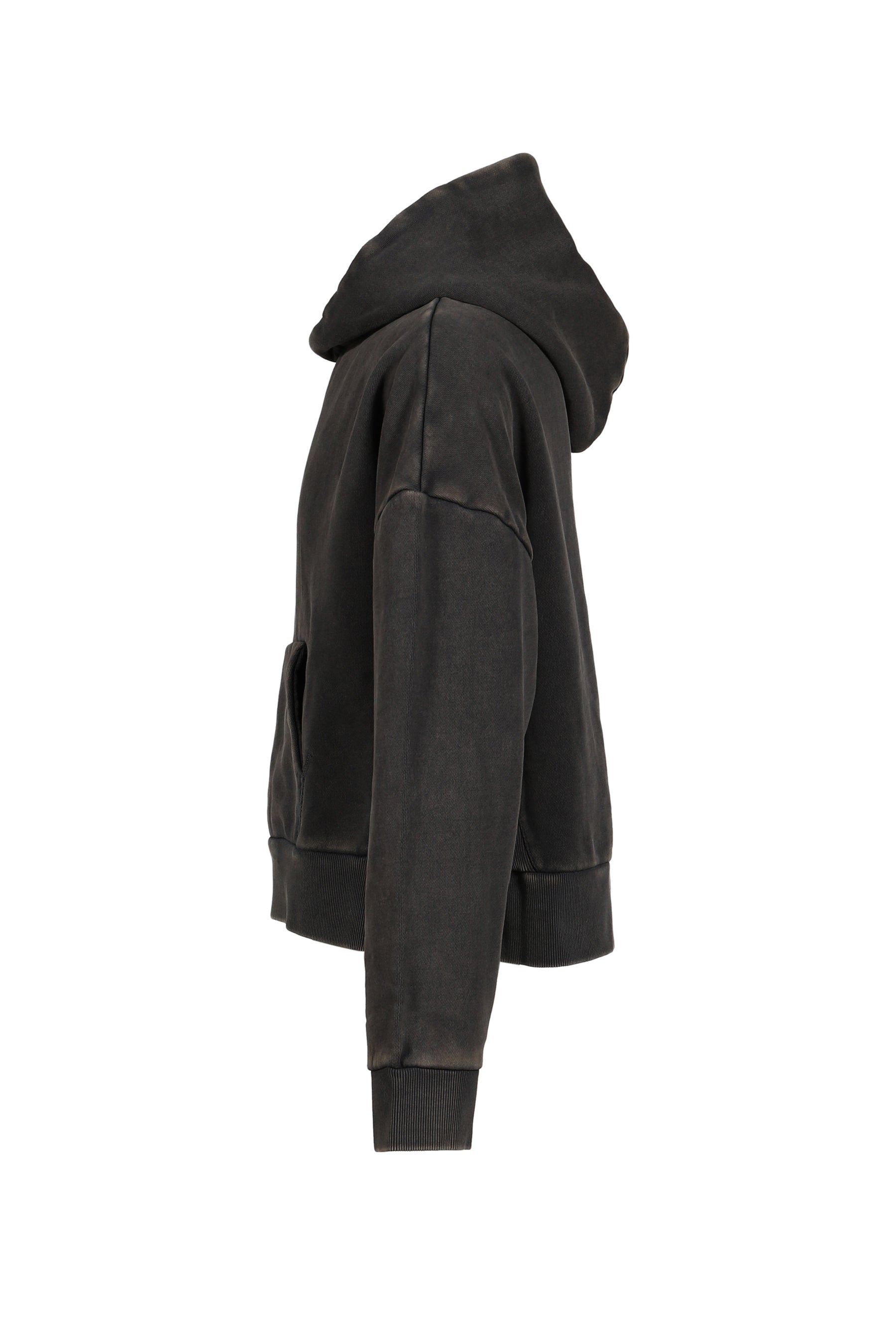 HEAVY HOOD / WASHED BLK