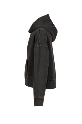 HEAVY HOOD / WASHED BLK
