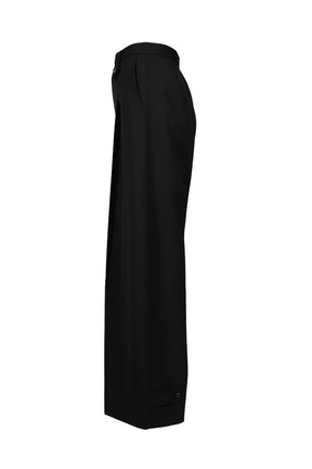 FLUID TAILORED WIDE LEG / BLK TAILORING WOOL