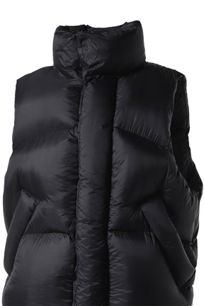 DOWN VEST / BLK1111