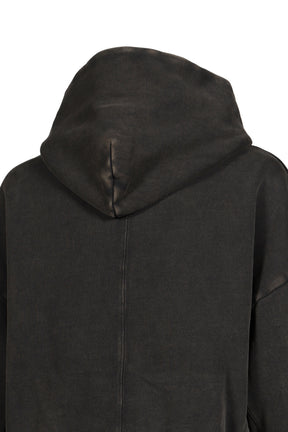 HEAVY HOOD / WASHED BLK