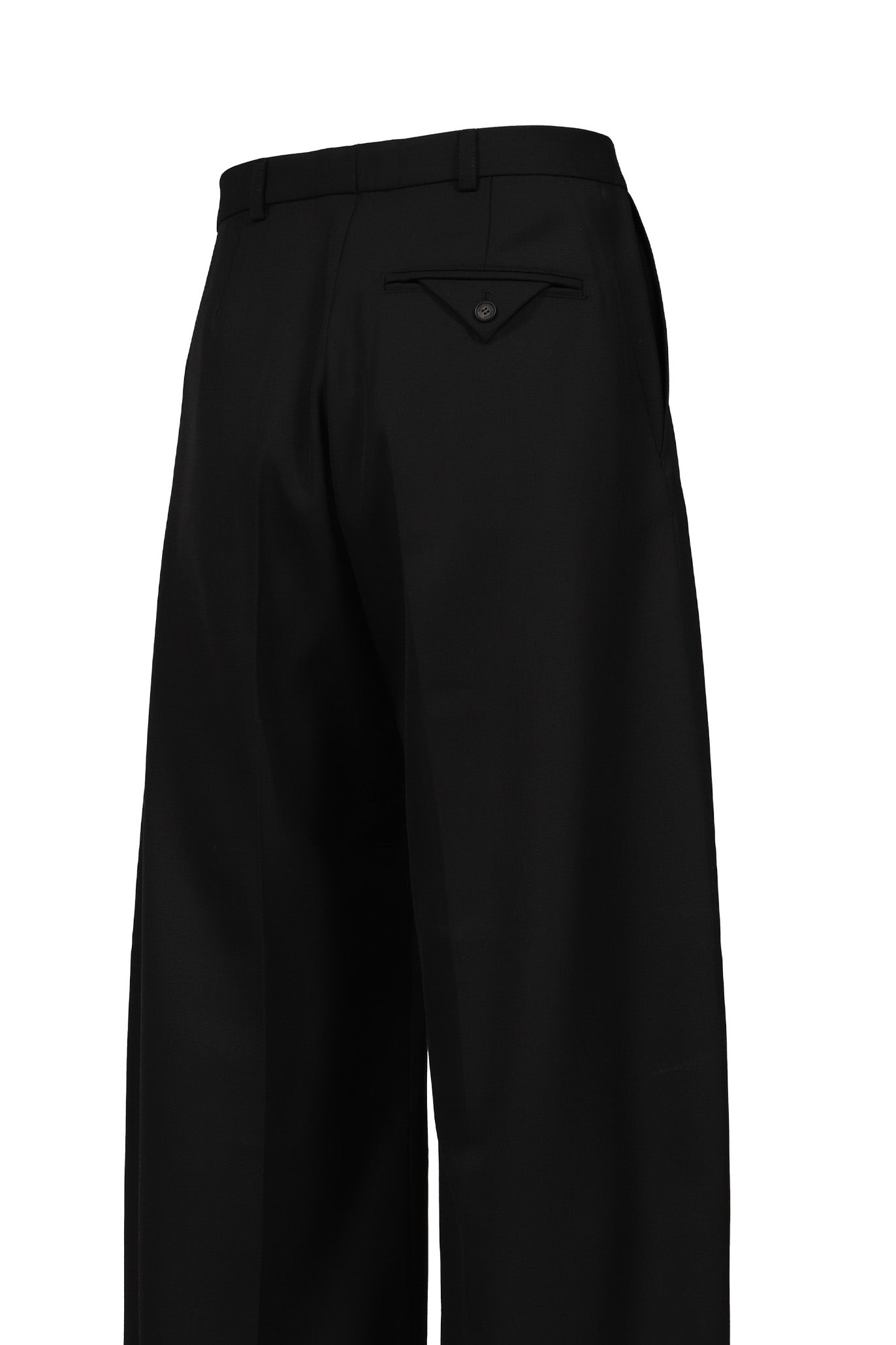 FLUID TAILORED WIDE LEG / BLK TAILORING WOOL