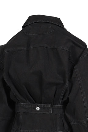 LA VESTE DE-NIMES / BLK