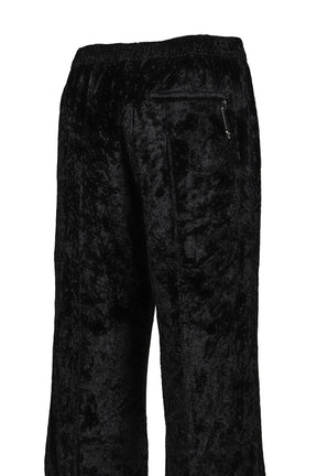 CRUSH VELVET PANTS / BLACK 