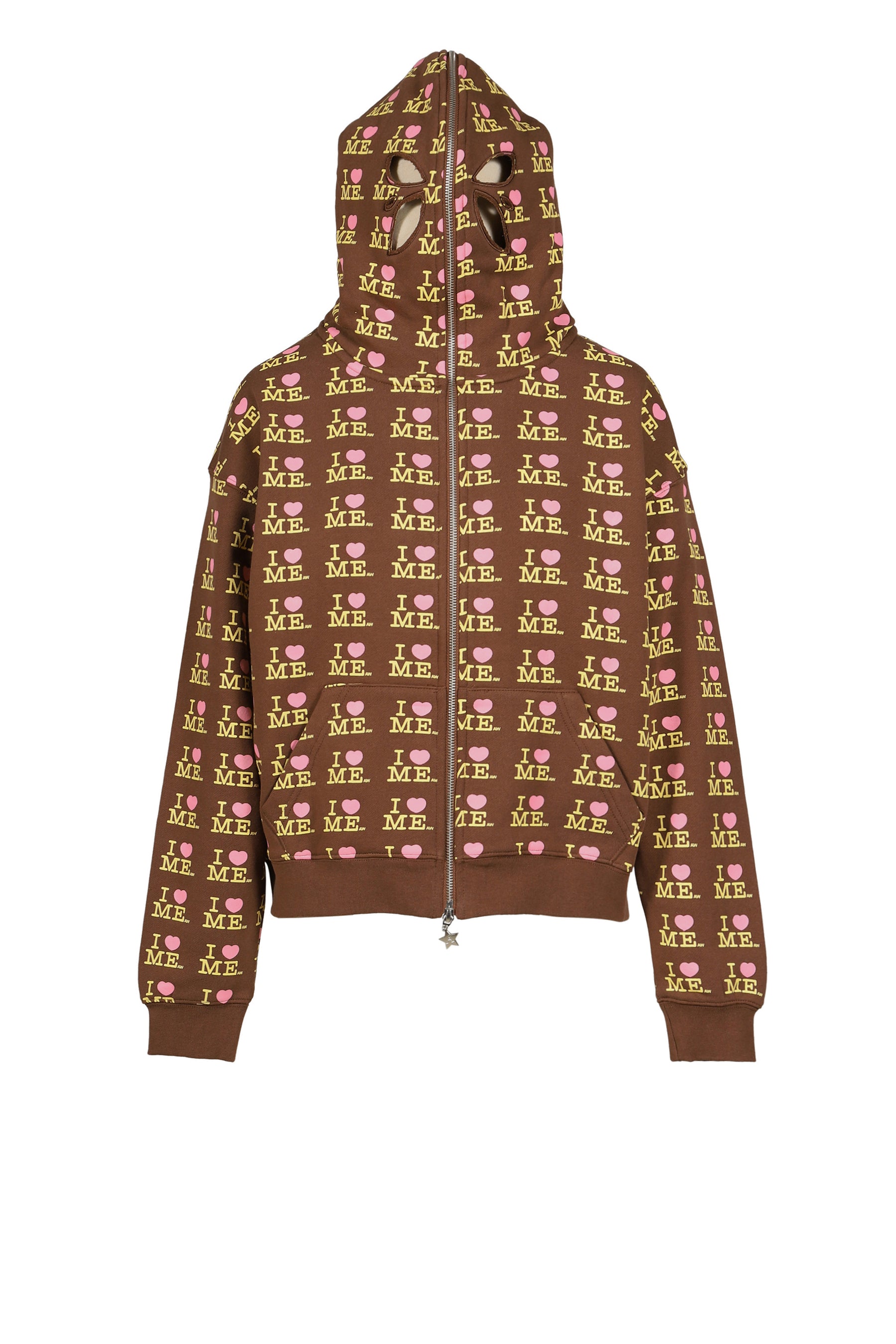 I HEART ME BUTTERFLY HOODIE / CHOCO