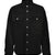 FAUX SUEDE NEW RICH SHIRT / BLK