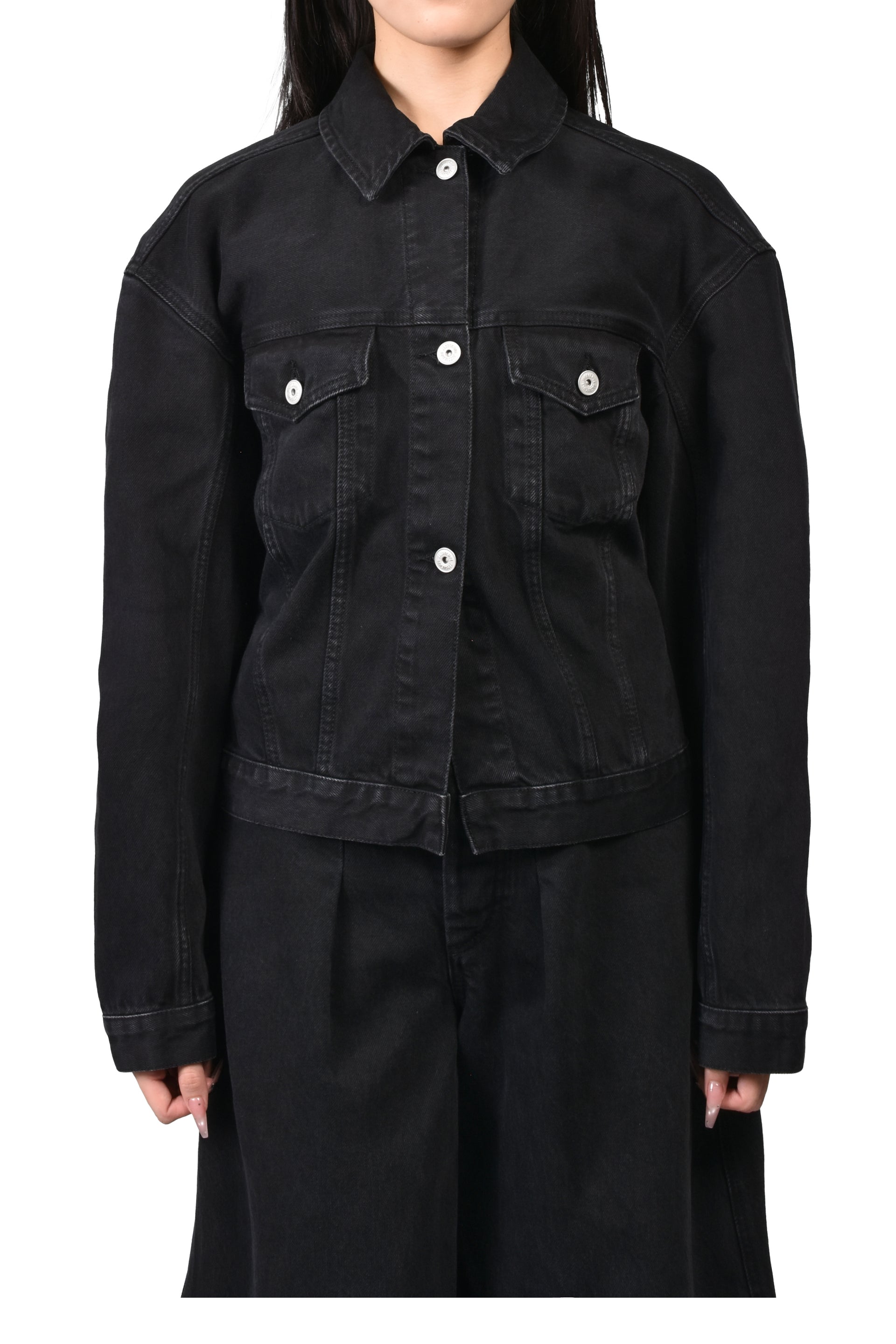 LA VESTE DE-NIMES / BLK