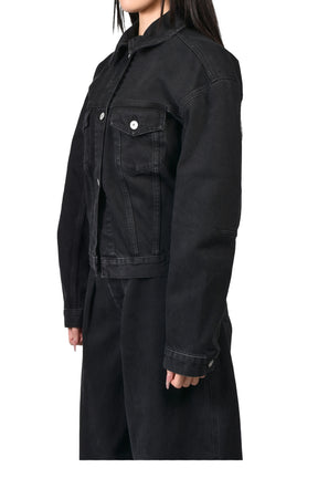 LA VESTE DE-NIMES / BLK