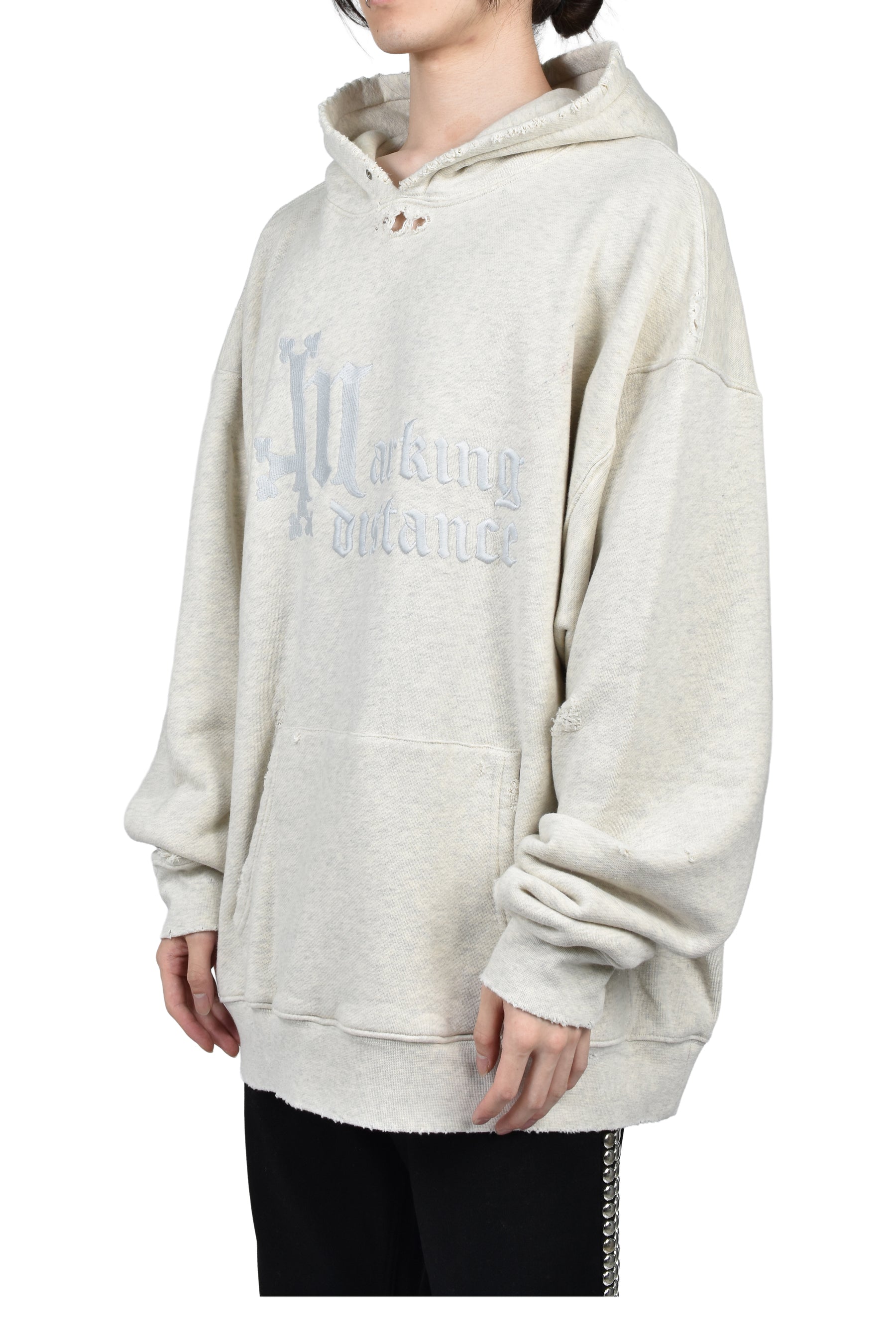 CLASSIC LOGO HOODIE / OATMEAL
