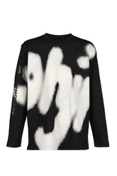 F1 YOHJI LS TEE / BLK