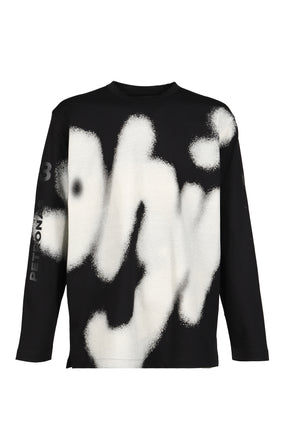 F1 YOHJI LS TEE / BLK