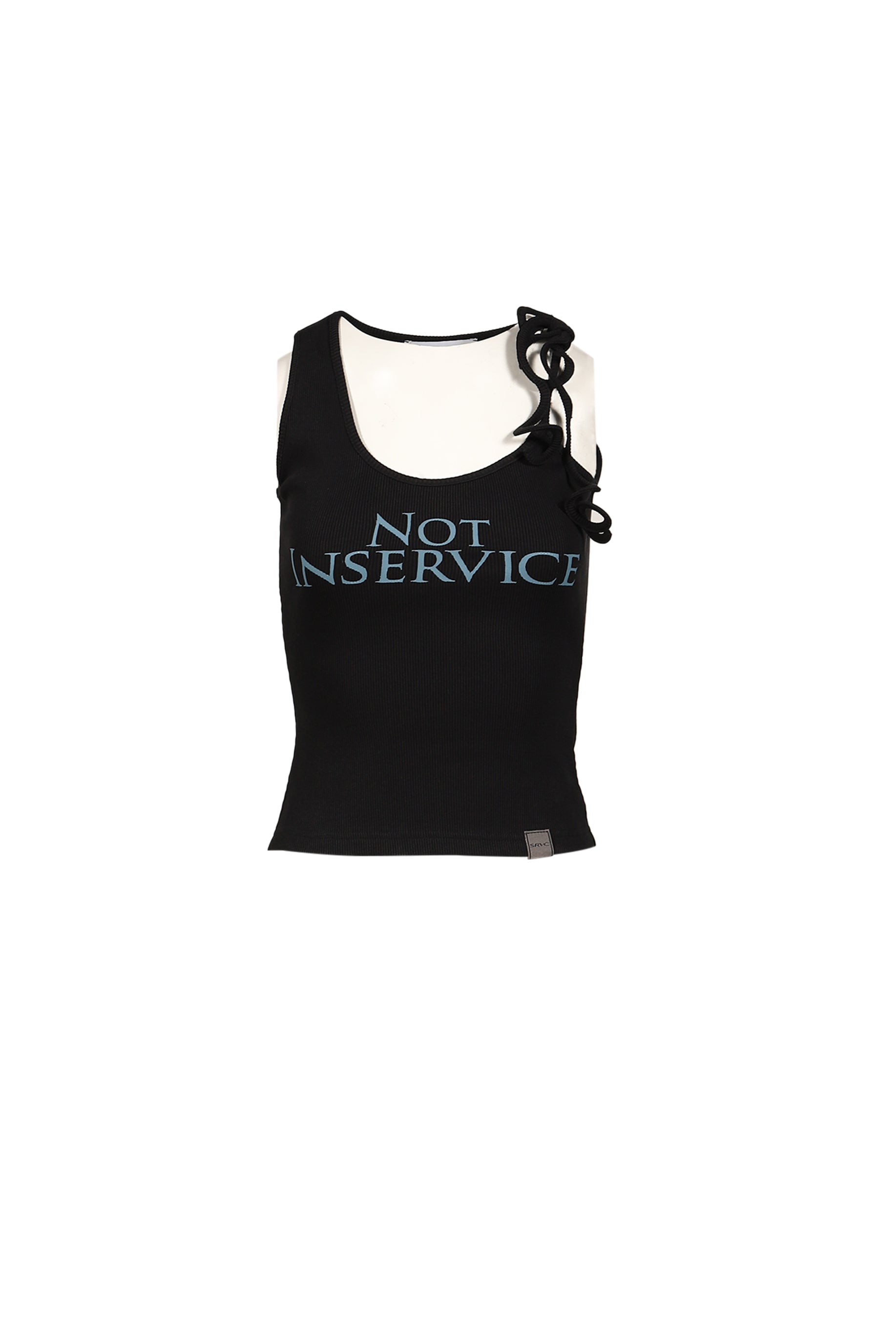 STRAP VEST / BLK
