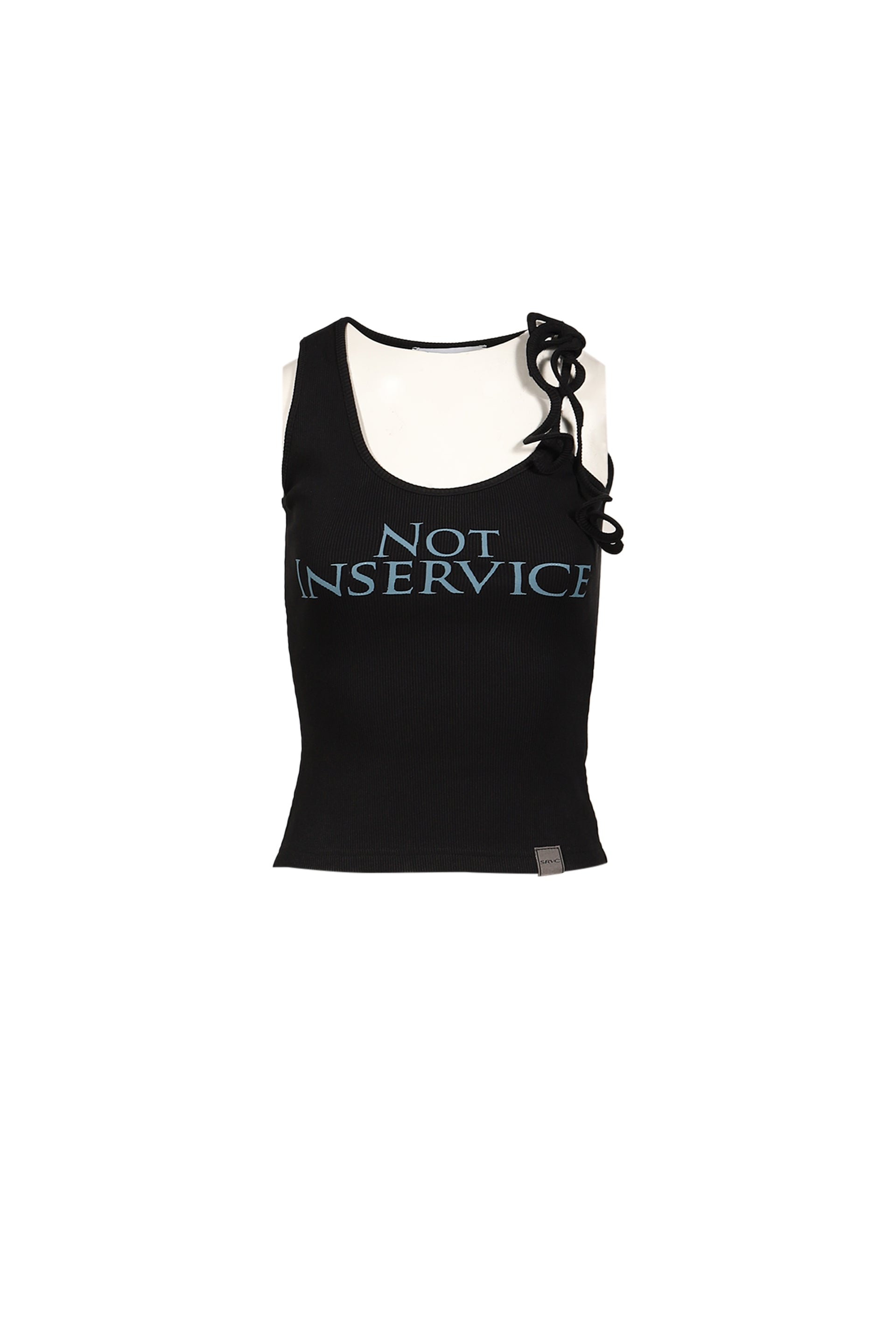 STRAP VEST / BLK
