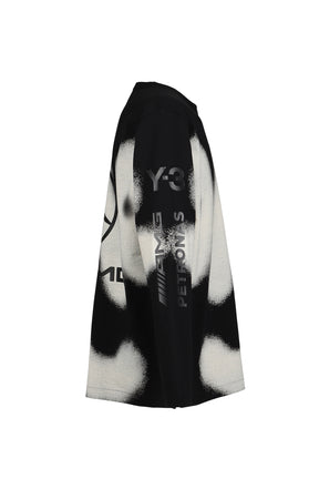 F1 YOHJI LS TEE / BLK