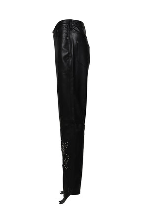 WESTERN BOOT TROUSERS / BLK