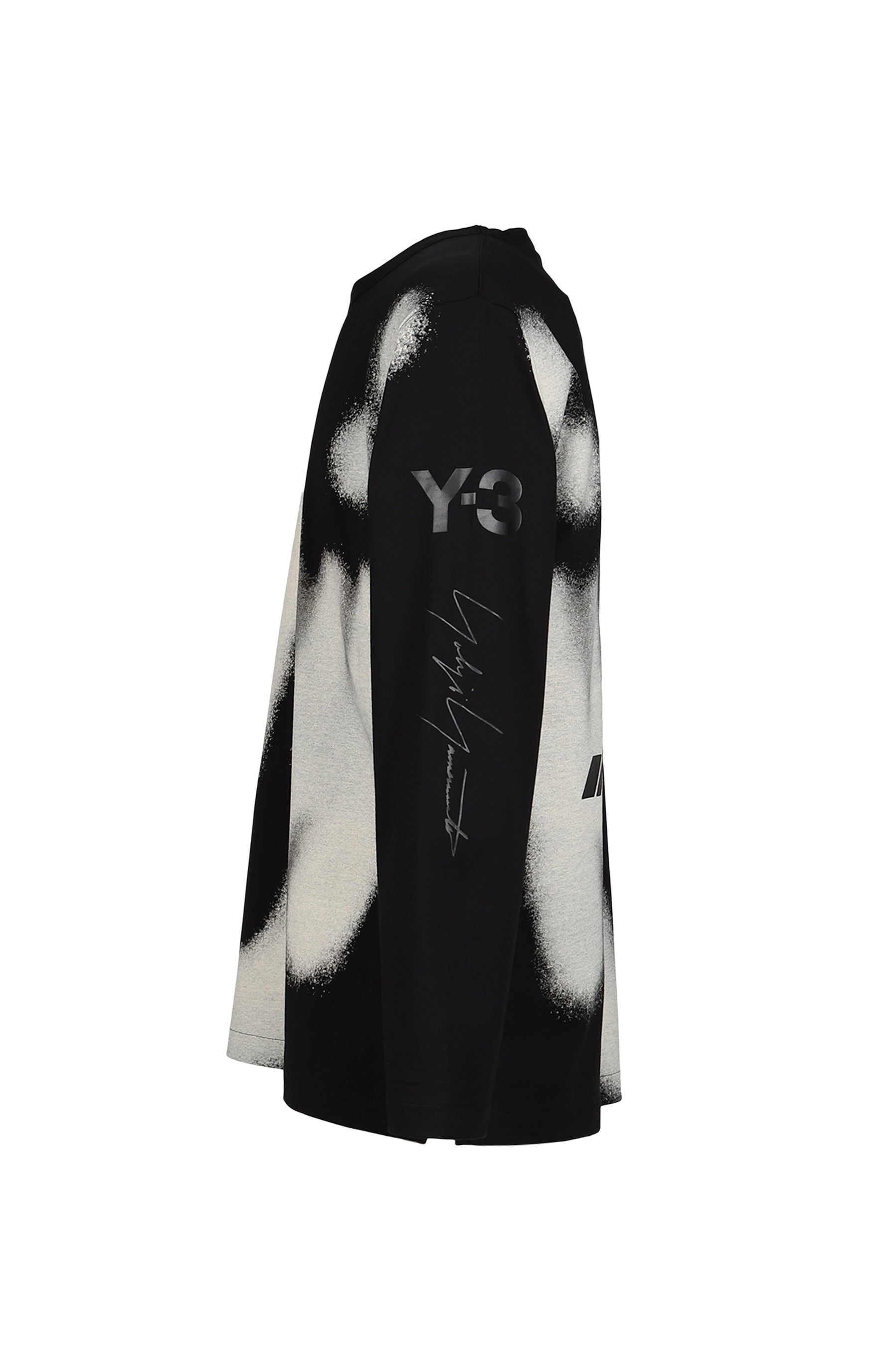 F1 YOHJI LS TEE / BLK