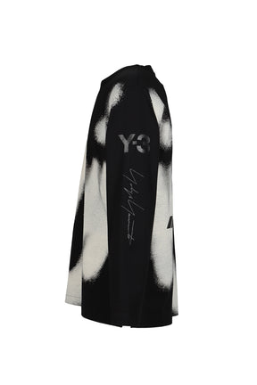 F1 YOHJI LS TEE / BLK