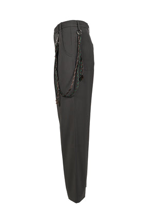 LOOSE PLEATED PANT / BRW