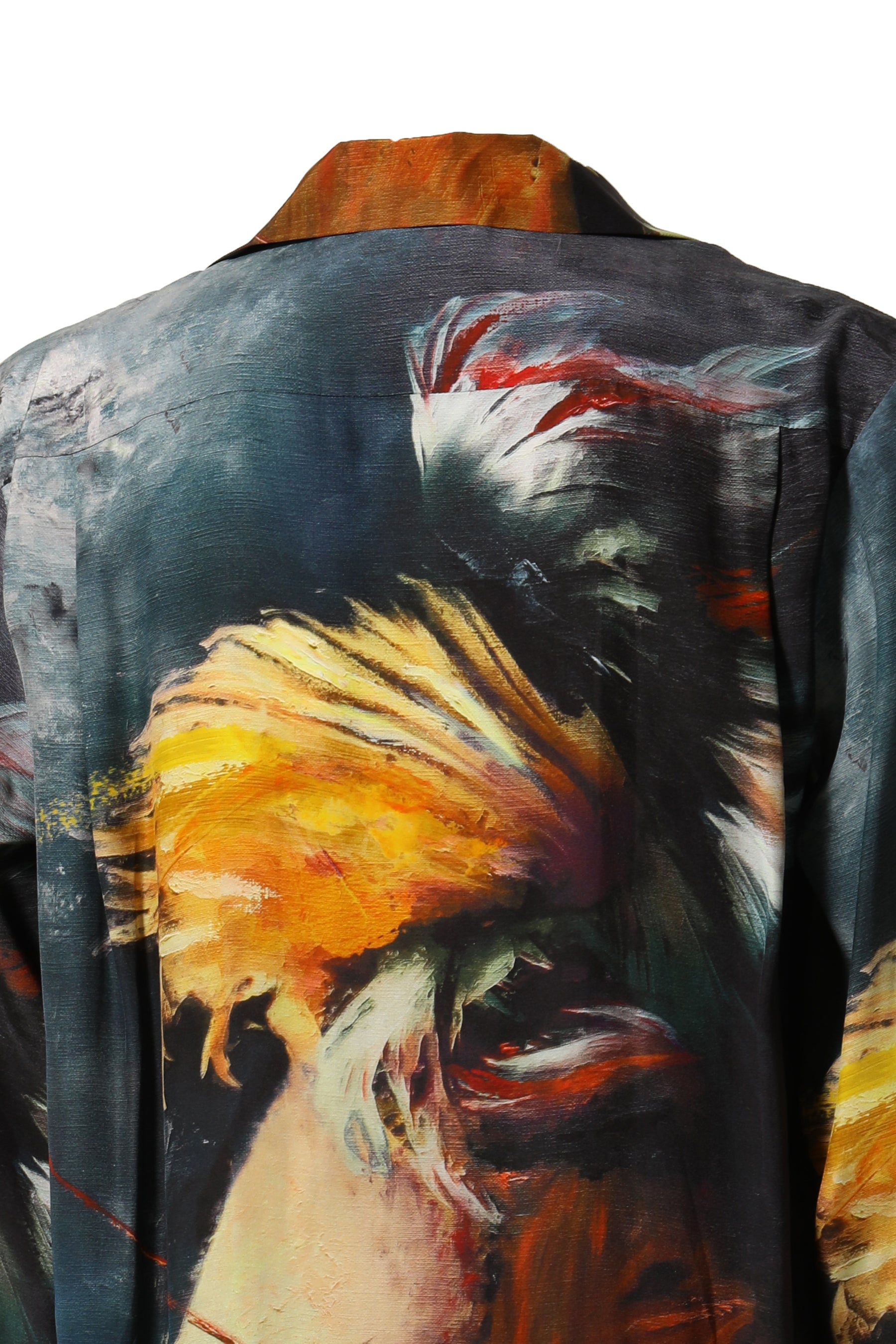 OIL PAINTING SHIRTS / BLK
