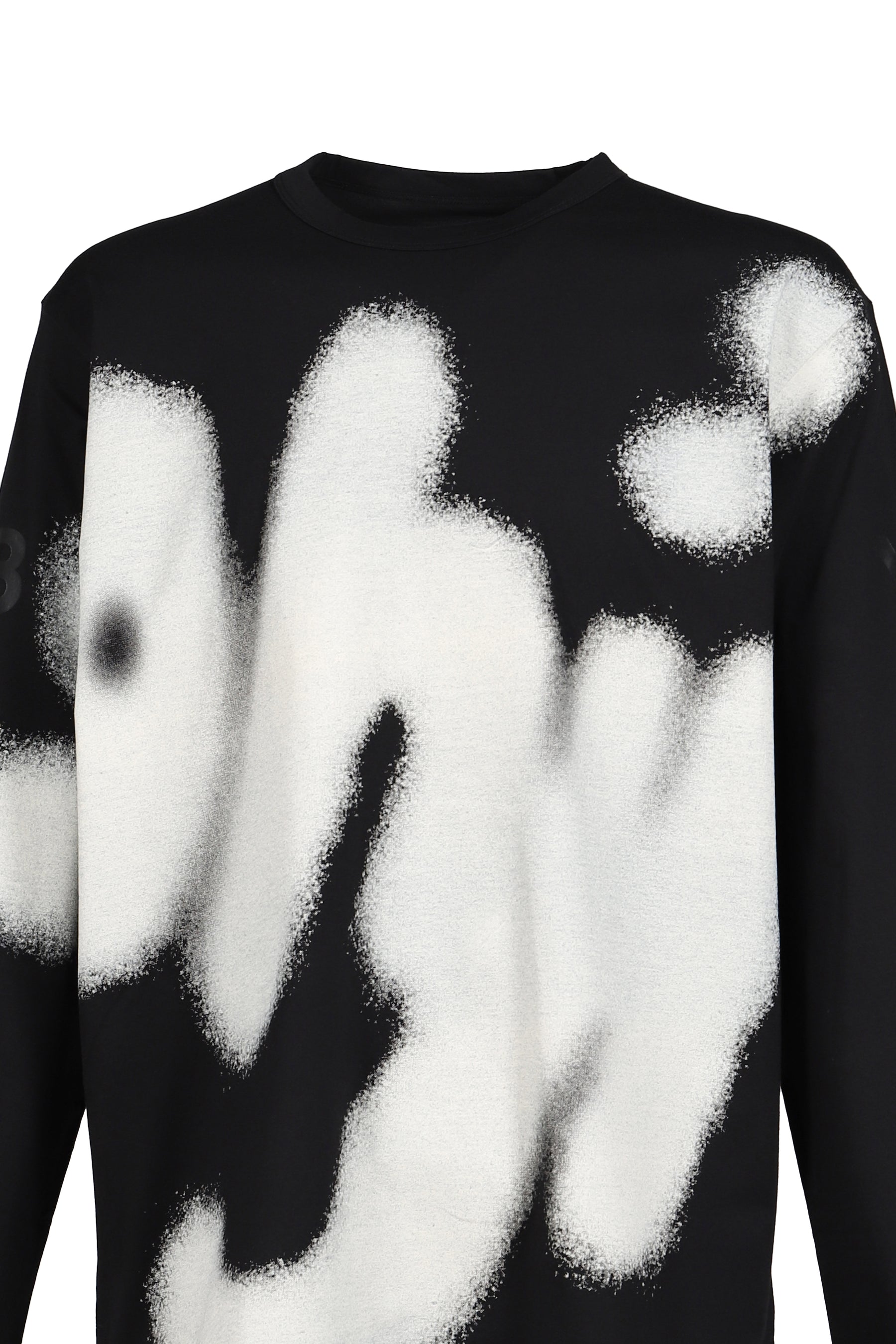 F1 YOHJI LS TEE / BLK