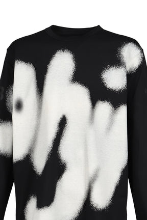 F1 YOHJI LS TEE / BLK