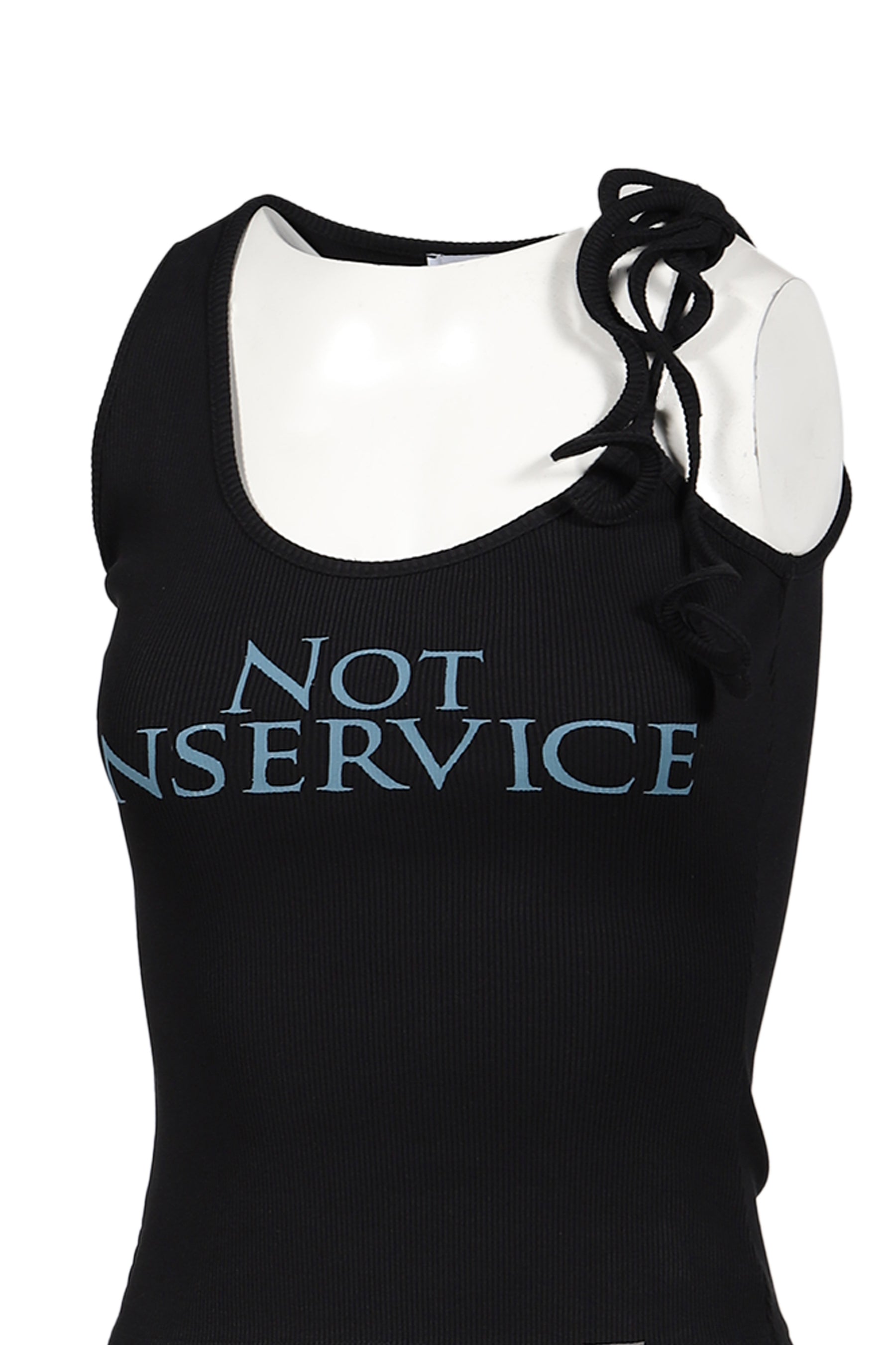 STRAP VEST / BLK