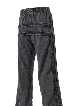 PENT PATCH SWEATPANTS / BLK