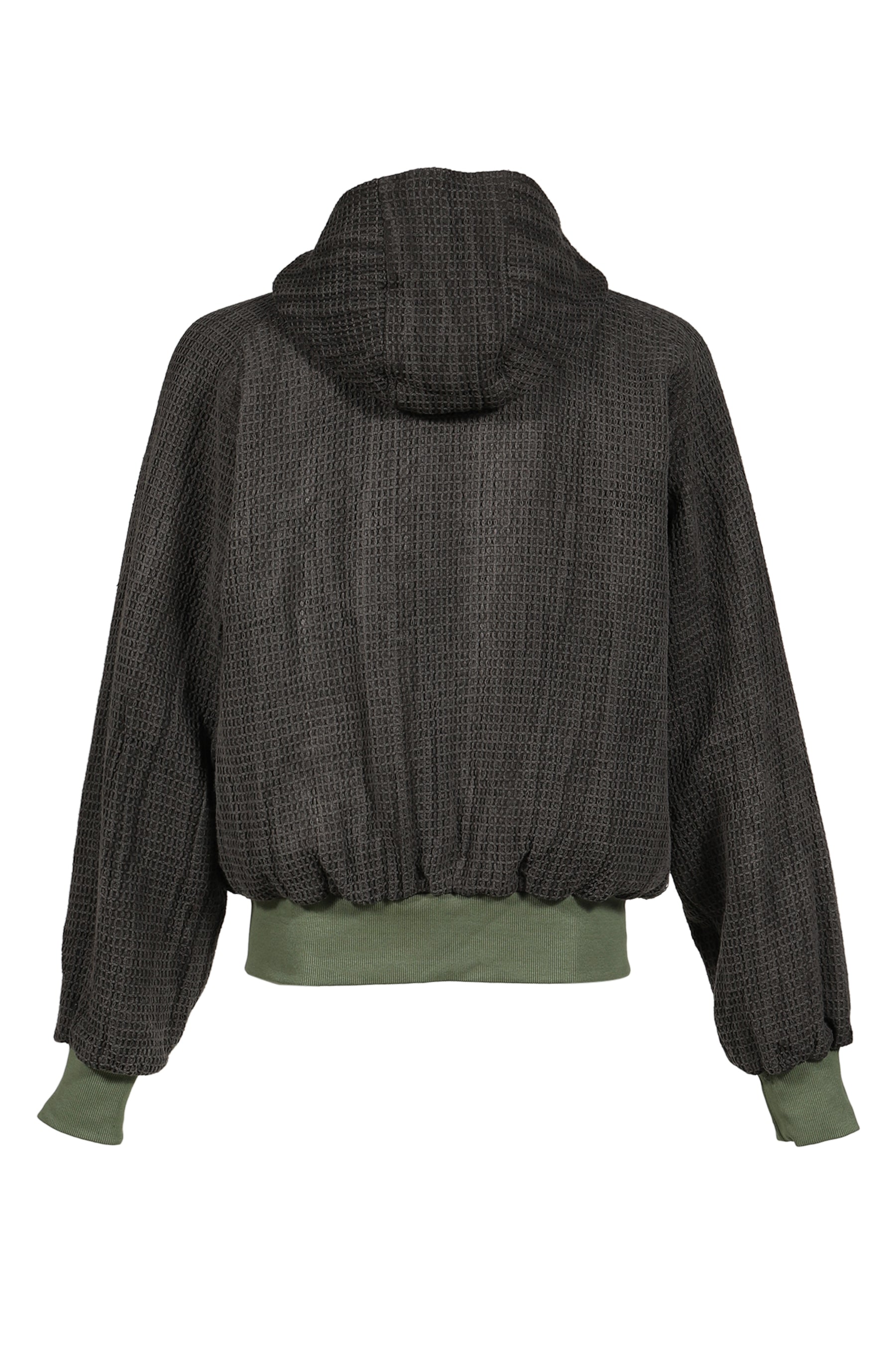 REVERSIBLE SKETCH BOMBER / GRN