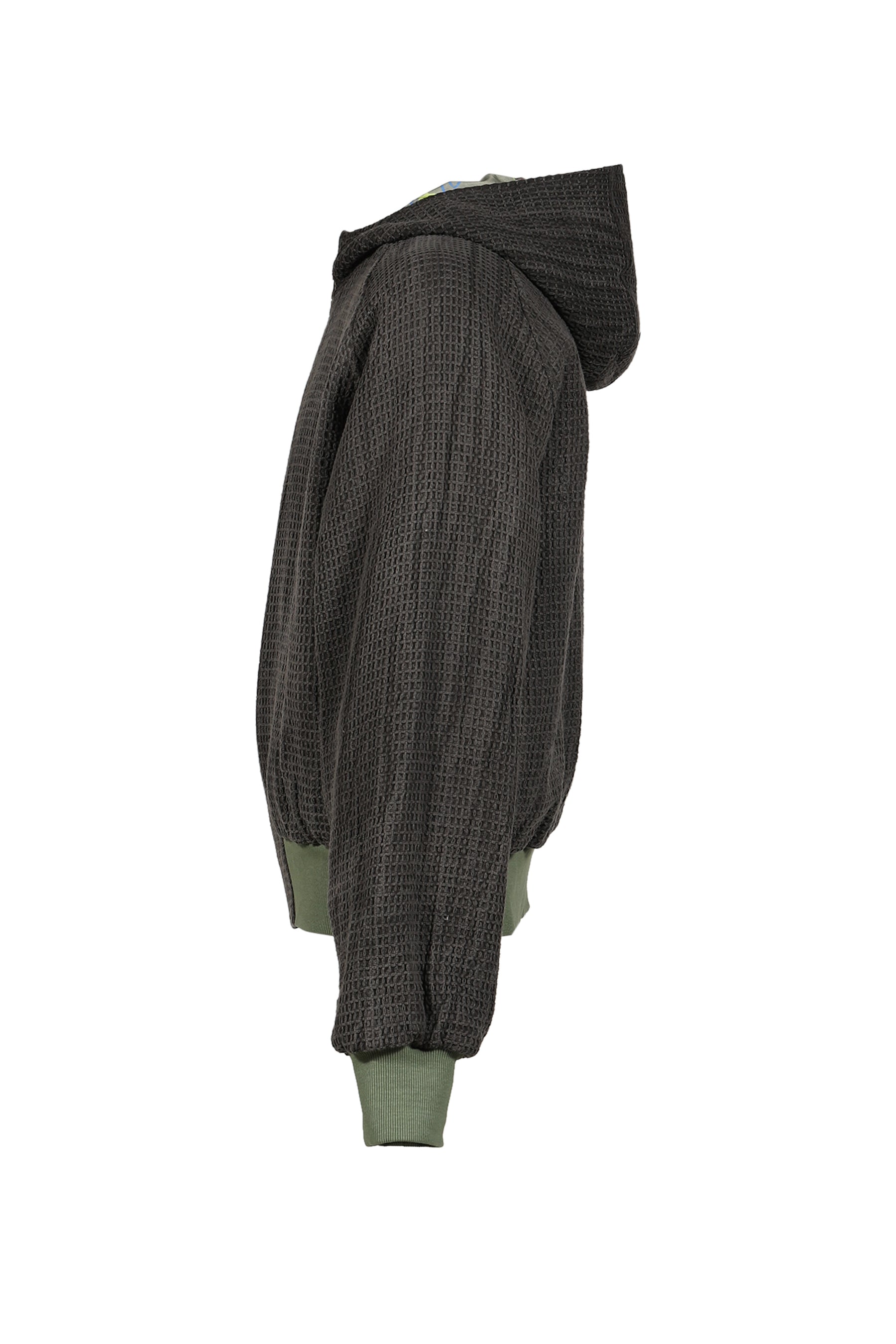 REVERSIBLE SKETCH BOMBER / GRN