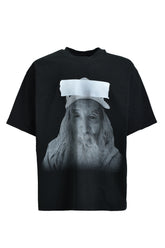 FUJIMOTO FACE TEE / BLACK