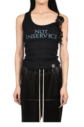 STRAP VEST / BLK