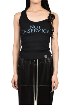 STRAP VEST / BLK