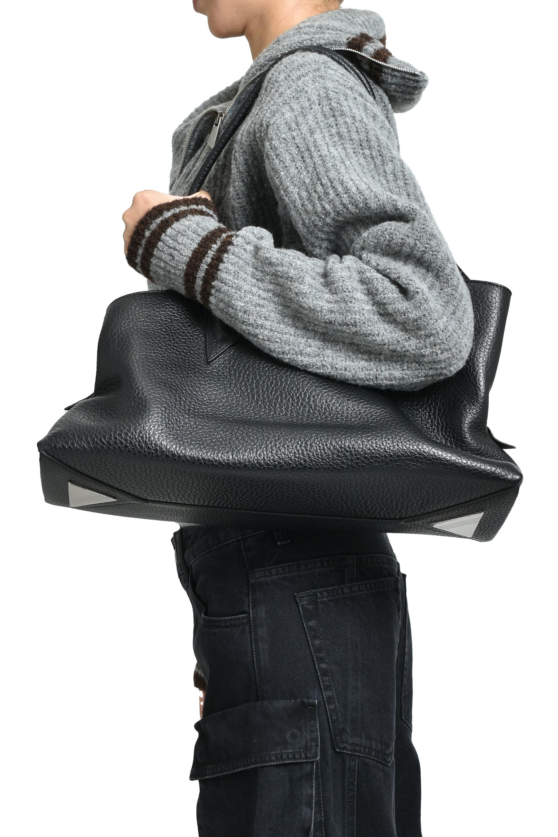 LA PASSEGGIATA MEDIUM TOP HANDLE / BLK