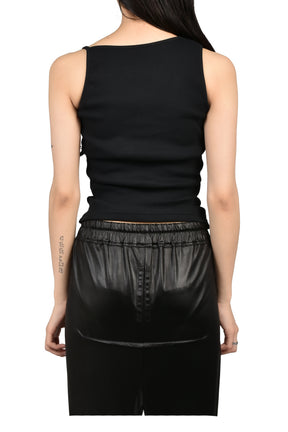 STRAP VEST / BLK