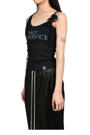 STRAP VEST / BLK