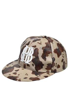 FAUX LEATHER HORSE CAP / HORSE