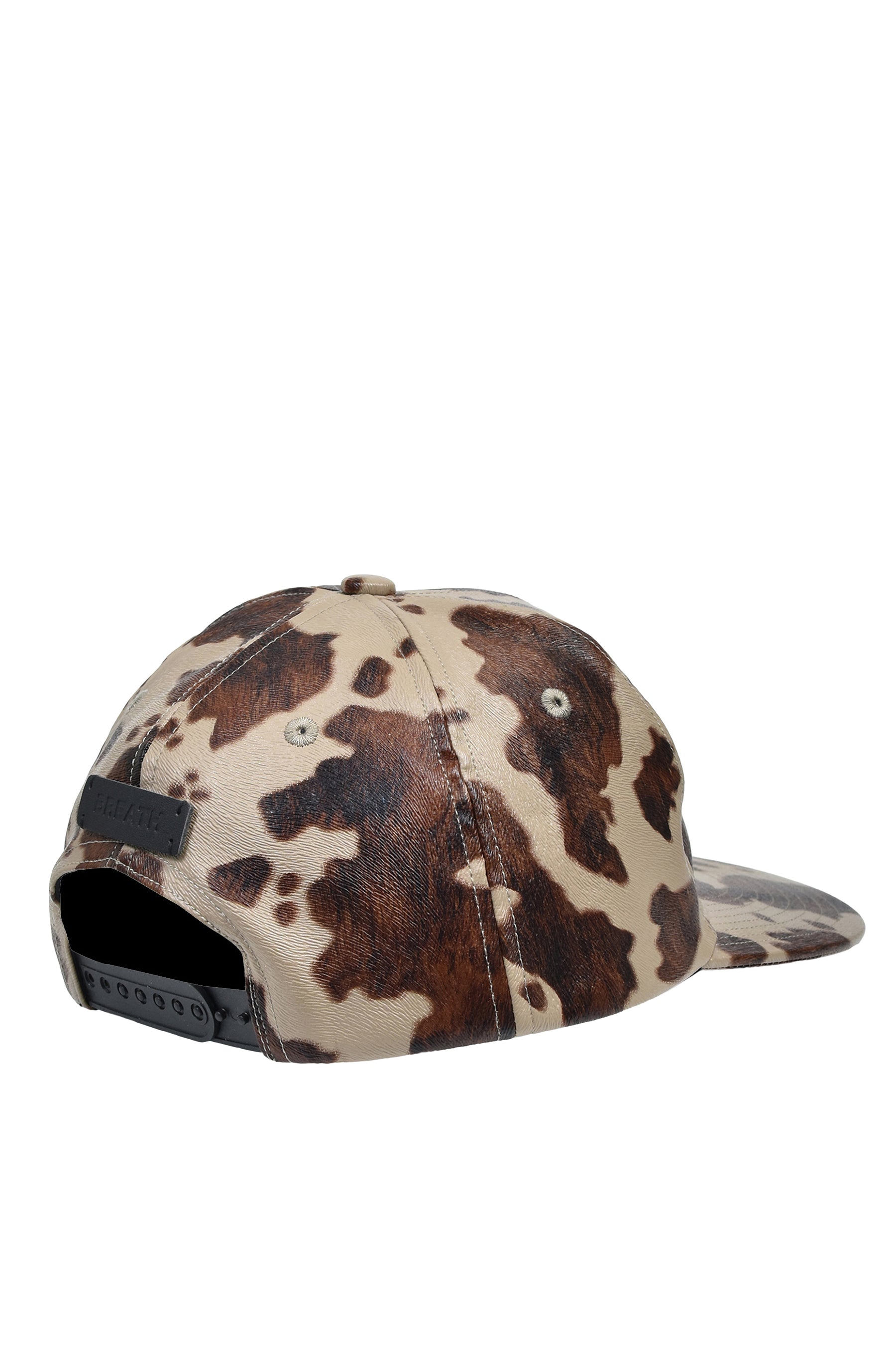 FAUX LEATHER HORSE CAP / HORSE